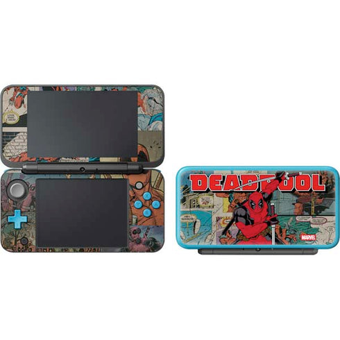 Marvel Deadpool Deadpool Collage Nintendo 2DS XL (2017) Skin